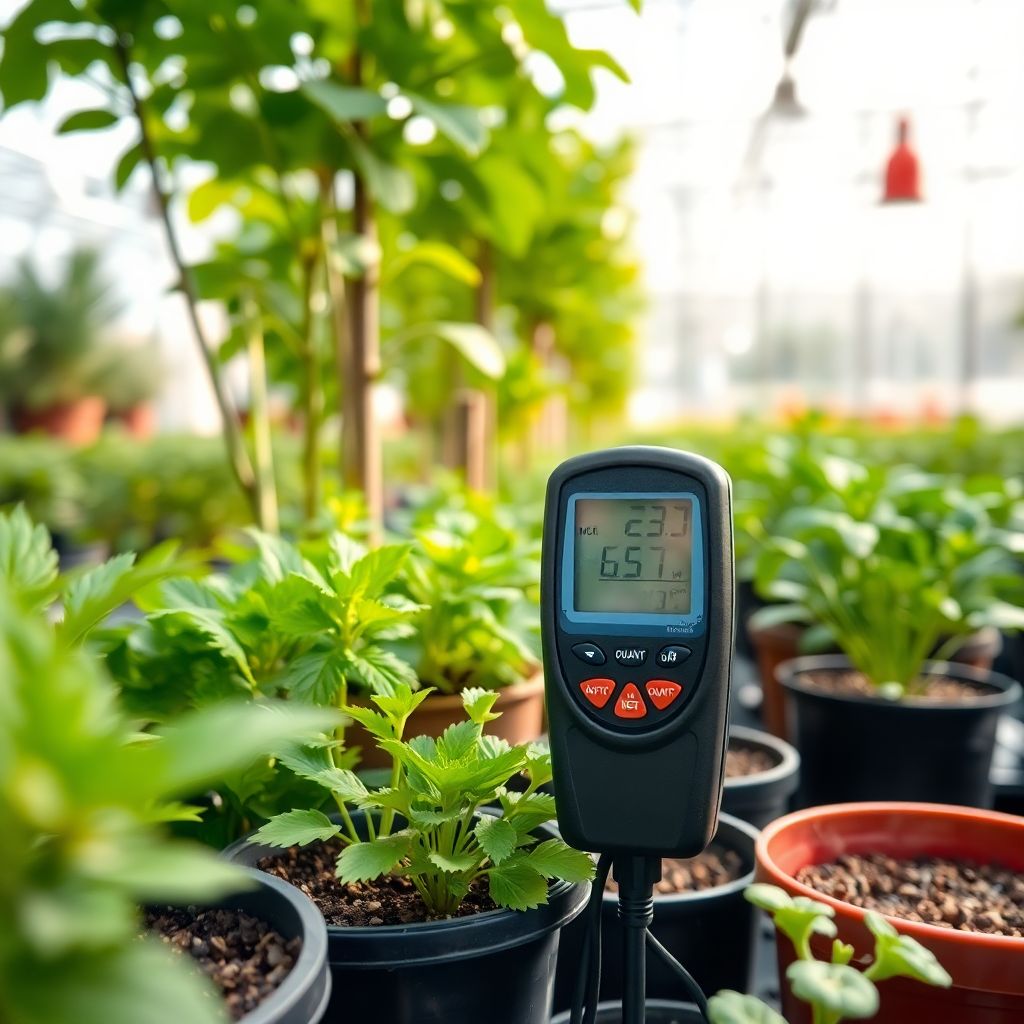 Medidor de Humedad para Plantas