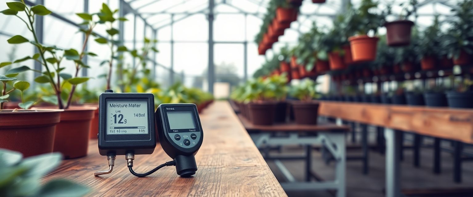 Medidor de Humedad para Plantas