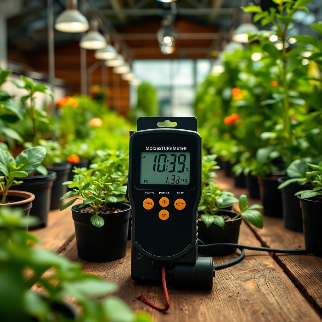 Medidor de Humedad para Plantas