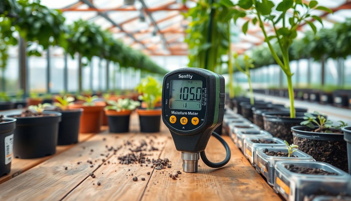Medidor de Humedad para Plantas